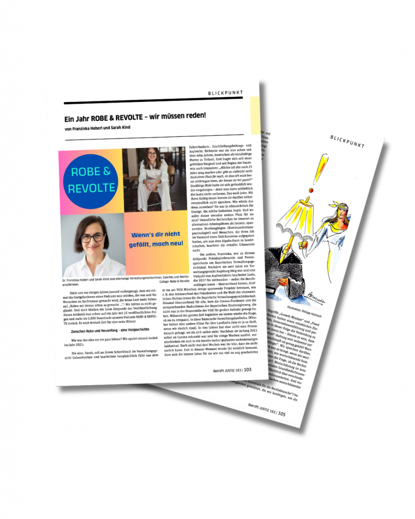 Artikel Robe & Revolte Jubiläum